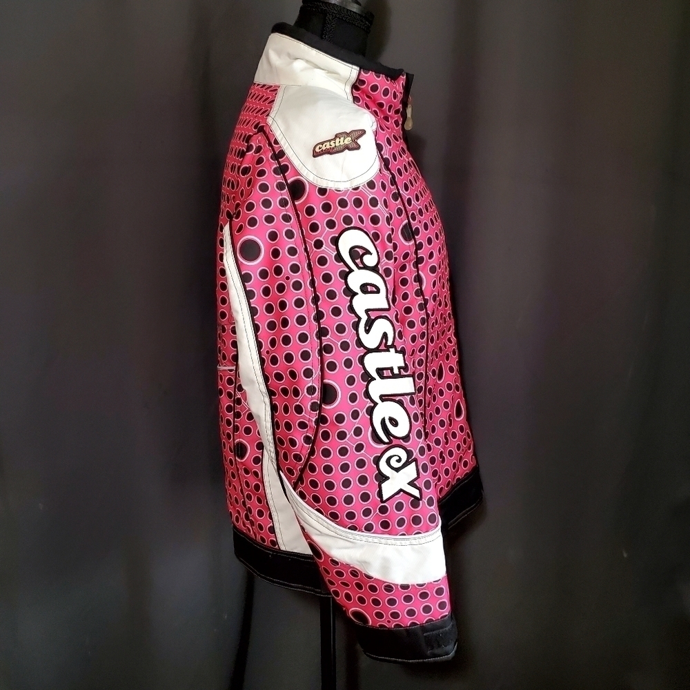 Castle X Racewear Pink Jacket Size Small - Picture 3 of 15